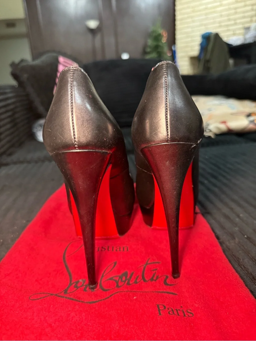 Christian Louboutin Alta Poppins Platforms